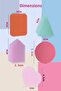 Set of 15 Makeup Sponges - 5