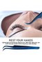 Stainless Steel Light Body - Blue Crow Nose Silk Eyelash Tweezers - 2