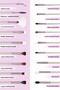 18 Pieces, Eye, Eyebrow, Professional Makeup Brush Set-Champagne Gold - 3