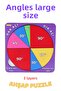 Montessori Angle Learning Puzzle Wooden 3-Layer Educational Toy Educational Puzzle Mathematics Material