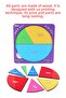Montessori Angle Learning Puzzle Wooden 3-Layer Educational Toy Educational Puzzle Mathematics Material - 2