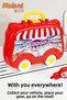 13 Piece Wheeled Toy Grocery Set - Children's Grocery Game with Accessories and Cash Register with Bag - 2