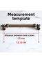 Metal Metal Furniture Kitchen Drawer Cabinet Cabinet Handle Handle Handles 128 mm Antique Antique Yellow - 2