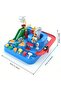 4 Car Adventure Car Platform Toy Magnet Track Parkur Car Adventure - 2