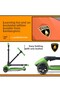 Licensed L3 Easy Foldable Lighted Mid Body and Lighted Wheel Kids Scooter Orange - 5