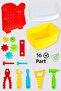 16 Piece Toy Repair Set - Educational Tutorial Kids Profession Tool Bag with Carrying Case - 2