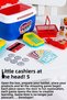 26 Piece Toy Grocery Store Set - Cash Register Educational Toy Set with Carrying Bag and Accessories - 6