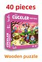 Mermaid 40 Piece Mini Wooden Puzzle - 2