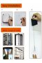 Automatic Door Closer with Steel Wire String Practical Door Closing Wire - 4