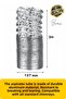 Premium Aluminum Band Chimney Flap - Fireproof and Leak Proof Vent Kitchen - 2