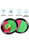 2 Players Beach Tennis Velcro Ball Toss Catch Game Multicolor Functional Design Lightweight Construction - 2