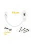 Child Safety Lock with Mug Steel Rope – Window Security Lock |   White |   300 kg Carrying Capacity