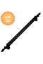 Elif Black 160 mm Handle, Luxury Country Kitchen Furniture Cabinet Drawer Handle