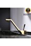 Bathroom Sink Faucet Matte Gold Color Waterfall New Design Imported with 7 Years Warranty