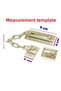 Sliding Door Safety Chain Steel Door Safety Chain - 2