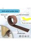 2 Pieces Brown Under-Door Wind Cold Prevention Eva Dust Holder Anti-Odor - 2