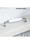 (16cm)-Porcelain Cover Handle Cabinet Drawer Handle-Furniture Handle Kitchen Metal Handle .Yakut160 Mm-Stk2981 - 4