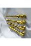128 DORA GOLD (GOLDEN LUXURY) FURNITURE DRAWER KITCHEN BATHROOM CLOAKROOM CABINET LUXURY HANDLE - 3