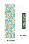 Flower Turquoise Patterned Special Design Runner Digital Printed Decorative Tablecloth Home Decoration - 2
