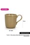 Ceramic Coffee Mug, Unique, Dishwasher & Microwave Safe, Breakfast Coffee & Tea Cup - 2