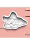 Bulldogge Dog Cookie Mold and Sugar Dough Mold Set of 4 - 2
