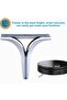 12 cm Chrome Luğlu Furniture Sofa - Tv Unit Sofa Bed Riser Sofa Leg - 4