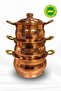 Forged Copper Marash Casserole Pot Set