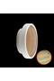 مقبض الأثاث زر الخشب منقوشة Moonstone درج خزانة المطبخ مقبض كابينة مقبض مقابض 10 قطعة - 6