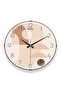 Muyika Rone Bombe Real Glass Silent Mechanism 36cm Wall Clock Pds-36 - 3