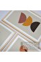 Natural Wooden Framed 3-Piece Painting Set Hpn047 - 3