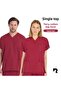 ONE TOP FORM - Unisex Batwing Sleeve Nurse and Doctor Scrubs Hospital Uniform Set