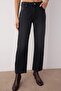 Siyah More Sustainable Normal Bel Yeni Straight Smoke Jeans TWOAW26JE00204 - 3