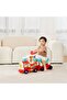 4-in-1 Push Walker & Ride-on Learning Train, Interactive Toy w/Music, Lights & Sounds, Converti - 8