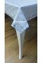 Transparent Coating Star Daisy Flower Pattern Silicone Slip-Resistant Pvc Oilcloth Table Cloth - 3