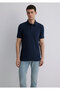 Navy Blue Polo T-Shirt Slim Fit / Slim Fit 0612534-82183 - 3
