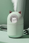 300ml Air Humidifier Baby Room Steam Device with Cat Figure and Night Light