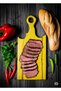 Gold Series Special Production Cutting Board, Natural Wood Cutting Board, Chopping and Presentation Board - 4