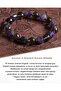 Certified Natural Amethyst, Smoky Quartz and Hematite Bracelet – Saff Natural Stone