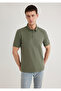 Khaki Polo T-Shirt Slim Fit / Slim Fit 063247 -33198 - 2
