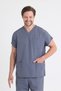 Set of 4 Top Forma - Unisex Bat Sleeve Nurse and Doctor Jersey Set Scrubs Hospital Uniform - 4