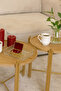 Versatile side coffee table set - 8