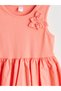 Quality Pieces from Çelebi Store Flower Applique Girl's Balloon Dress - 6