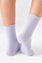 Bamboo Women's Elasticless Lilac Socket Seamless Premium Socks 3 Pack Non-Squeezing Socks/No Marks - 4