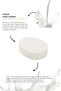 Donkey Milk Extract Natural Beauty Soap with Sponge, Skin Anti-Wrinkle Effective - 2