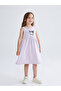 Kuromi Printed Girl's Combed Cotton Dress - 2