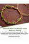 Zebercet Natural Stone Natural Cut Macrame Bracelet