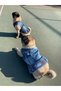 Dog Denim Vest, Tickle Me; Dog Outfit, Dog Clothes - 2
