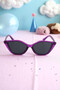 Odar Ellipse 0-10 Years Uv400 Certified Purple Black Children's Sunglasses - 2