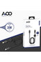 كابل AVO للشحن السريع من USB-C إلى Lightning بطول 1 متر (أسود) - 6