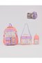 Cat Korean Style 3-Piece Girls' School Bag Set - Primary School Bag with Pen Holder and Thermal Nutrition